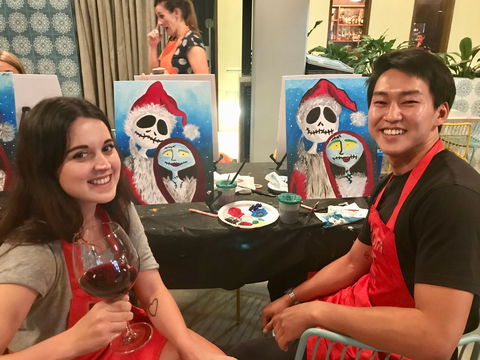 Paint And Sip Class: Christmas In July - Pubs Sydney 0