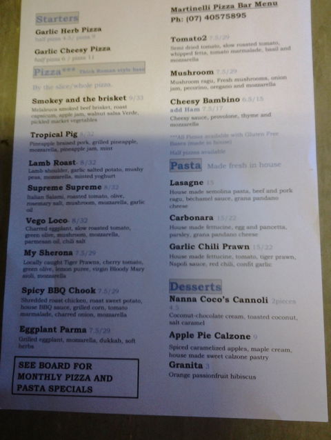 Martinelli Pizza Bar - Pubs Sydney 5