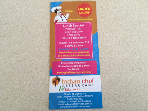 Indian Chef Restaurant & Take Away - Pubs Sydney 0