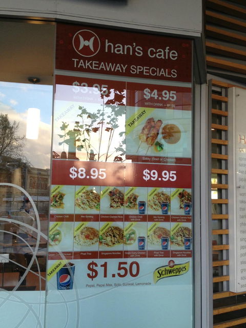 Han's Cafe - Perth CBD - Pubs Sydney 6