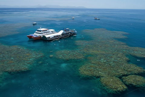 Cruise To Moore Reef Pontoon And Return Helicopter Flight From Cairns - Pubs Sydney 0