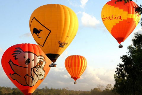 Natural Bridge & Springbrook Waterfalls Tour + Hot Air Balloon With Breakfast - Pubs Sydney 0