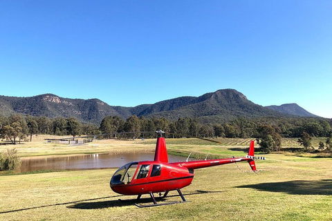 Private Helicopter Flight To Hunter Valley With A La Carte Lunch - For 2 - Pubs Sydney 2